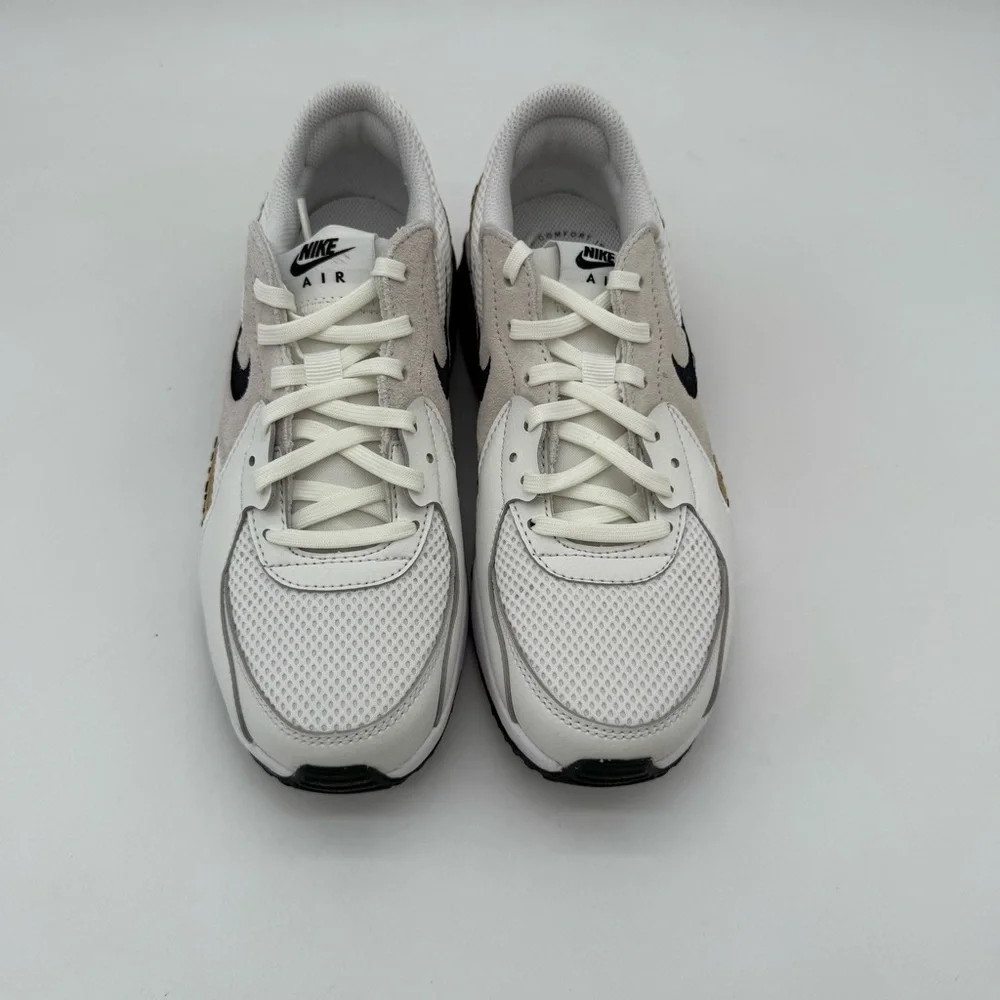 Nike Air Max Excee White Leopard Print Athletic Shoe HQ2115 100 Women Size 8 - Picture 4 of 10